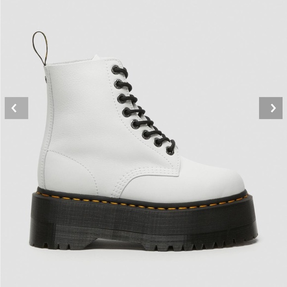 Dr. Martin 1460 PASCAL MAX LEATHER PLATFORM BOOTS - Picture 5 of 6